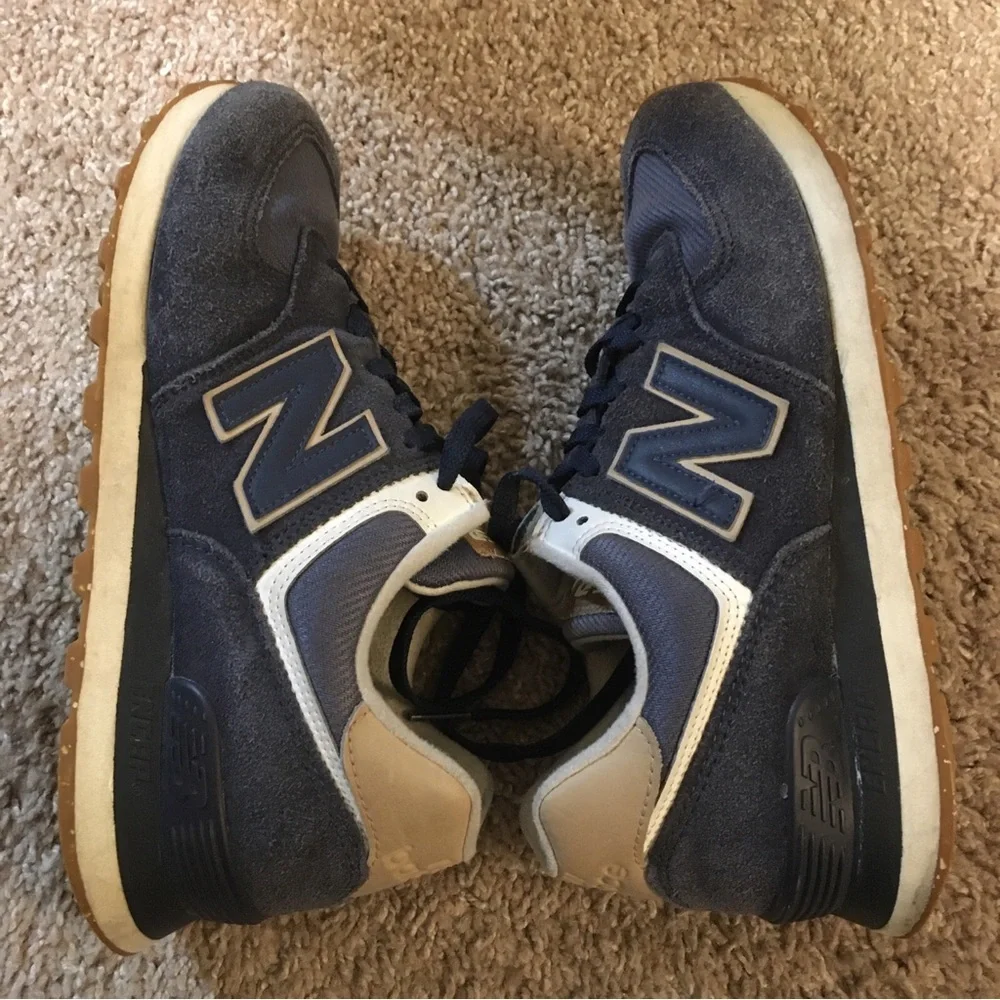 New Balance Blue Sneakers Men 8.5 - Picture 7 of 8